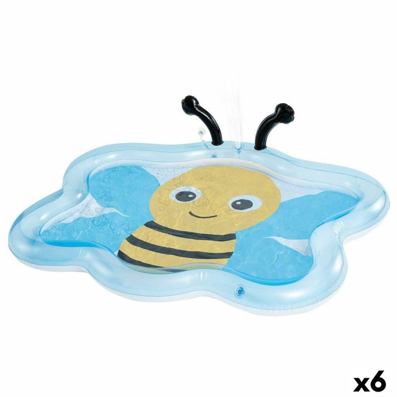 Aufblasbares Planschbecken für Kinder Intex Biene 56 L 127 x 102 x 28 cm (6 Stück) von Intex