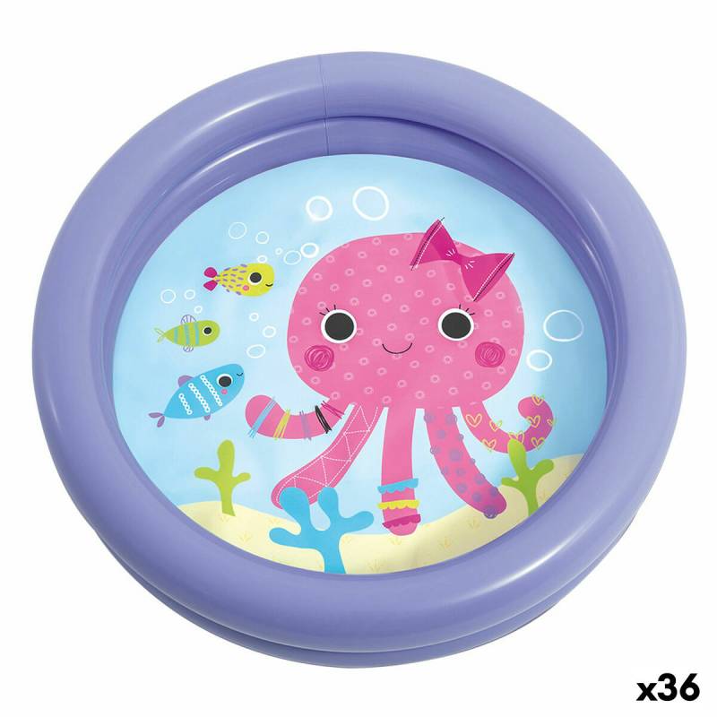 Aufblasbares Planschbecken für Kinder Intex Oktopus 17 L 61 x 15 x 61 cm Lila (36 Stück) von Intex