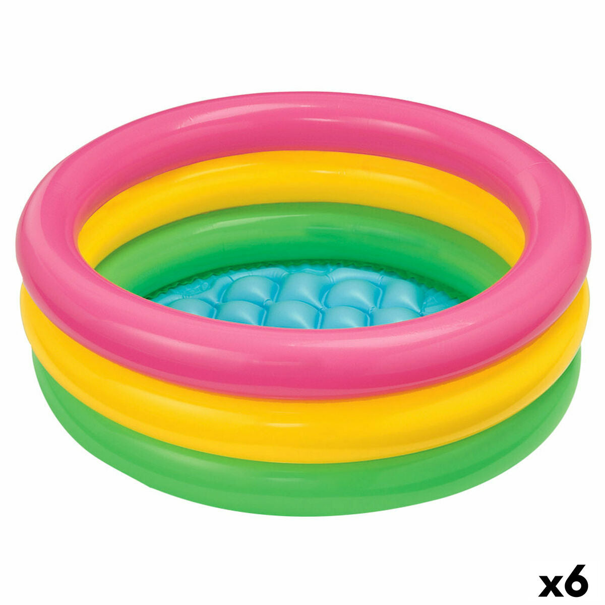 Aufblasbares Planschbecken für Kinder Intex Sunset Ringe 68 L 86 x 25 x 86 cm (6 Stück) von Intex
