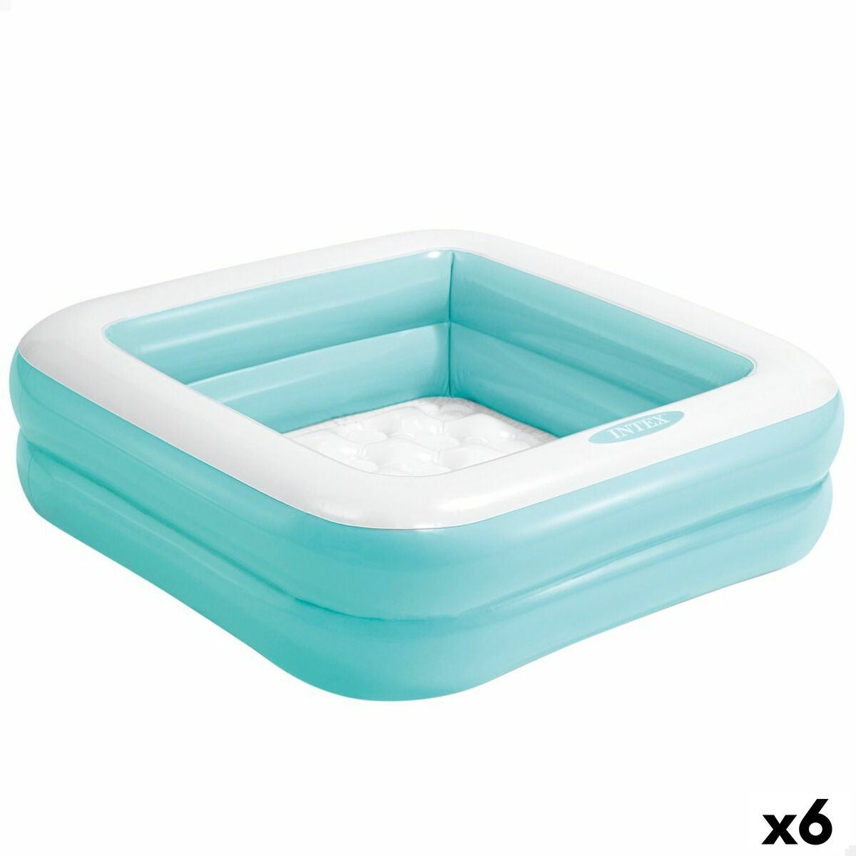 Aufblasbares Planschbecken für Kinder Intex karriert 57 L 86 x 25 x 86 cm (6 Stück) von Intex