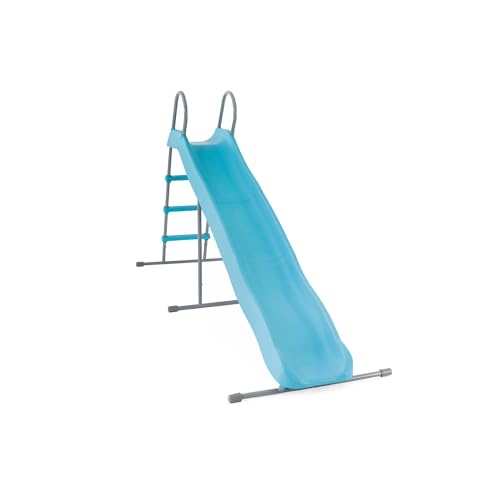 Intex 44107 - Gartenschrutsche für Kinder, Stahl und Kunststoff, hellblau, 251 x 84 x 147 cm von Intex