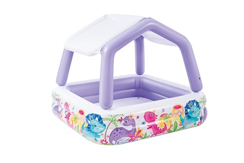 Intex 57470NP - Aufblasbarer Kinderpool Intex mit abnehmbarem Sonnensegel, 157 x 157 x 122 cm, 295 l Intex 57470NP - Aufblasbarer Kinderpool Intex mit abnehmbarem Sonnensegel, 157 x 157 x 122 cm, 295 l von Intex