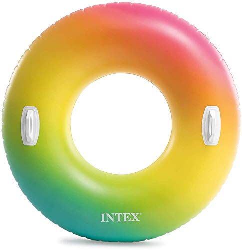 Intex 58202EU Schwimmreifen Color mit Griff von Intex