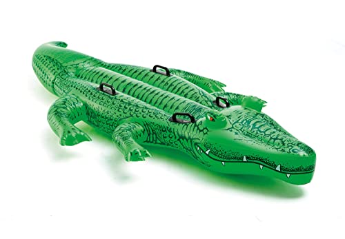 Intex Giant Gator Ride-On - Aufblasbarer Reittier - 203 x 114 cm von Intex