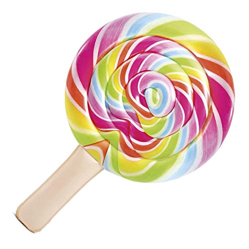 Intex 58753 Luftmatratze aufblasbar "Lollipop", 1.98m x 1.27m x 24cm, bunt von Intex