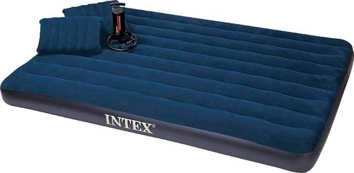 Intex 64765 Dura-Beam Luftbett (L x B x H) 203 x 152 x 25cm Blau von Intex