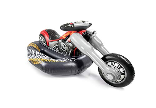Intex Cruiser Motorbike Ride-ON, Schwarz, 1.83 m x 79 cm x 71 cm von Intex