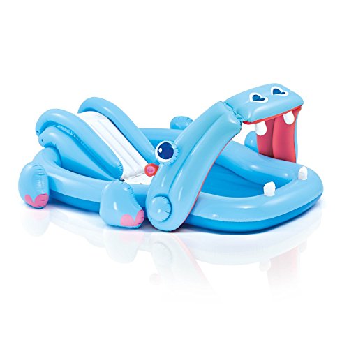 Intex Hippo Play Center - Kinder Aufstellpool - Planschbecken - 221 x 188 x 86 cm - Für 3+ Jahre Intex Hippo Play Center - Kinder Aufstellpool - Planschbecken - 221 x 188 x 86 cm - Für 3+ Jahre von Intex