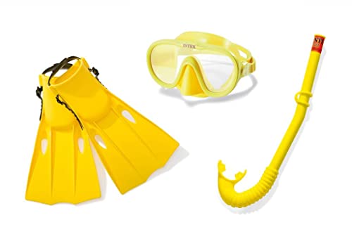 Intex Kinder Swim Set MASTER CLASS SWIM SET, Yellow, S, 55655 von Intex