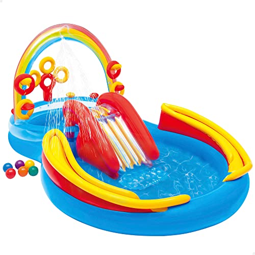 Intex Rainbow Ring Play Center - Kinder Aufstellpool - Planschbecken - 297 x 193 x 135 cm - Für 3+ Jahre 57453NP Mehrfarbig 297x193x135 cm Intex Rainbow Ring Play Center - Kinder Aufstellpool - Planschbecken - 297 x 193 x 135 cm - Für 3+ Jahre 57453NP Mehrfarbig 297x193x135 cm von Intex