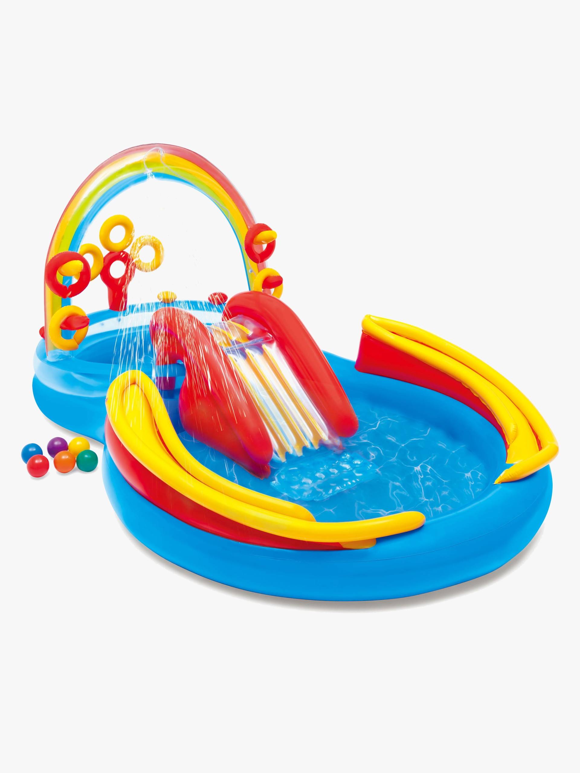 Intex Rainbow Ring Wasser-Spielplatz, Kinderpool Intex Rainbow Ring Wasser-Spielplatz, Kinderpool von Intex