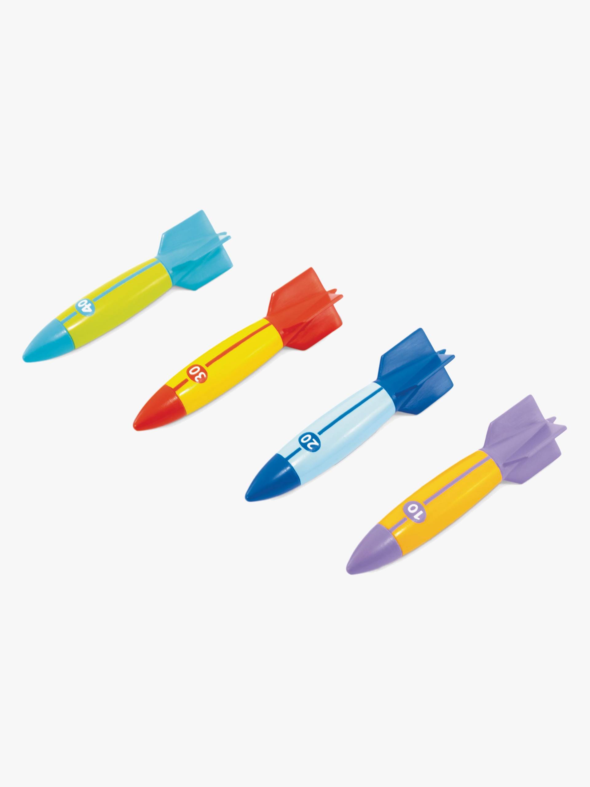 Intex Tauchspielzeuge 4er-Pack Unterwassertorpedo von Intex