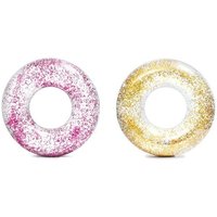 Schwimmring Glitter mehrfarbig Ø119cm 2fach sortiert Schwimmring Glitter mehrfarbig Ø119cm 2fach sortiert von Intex