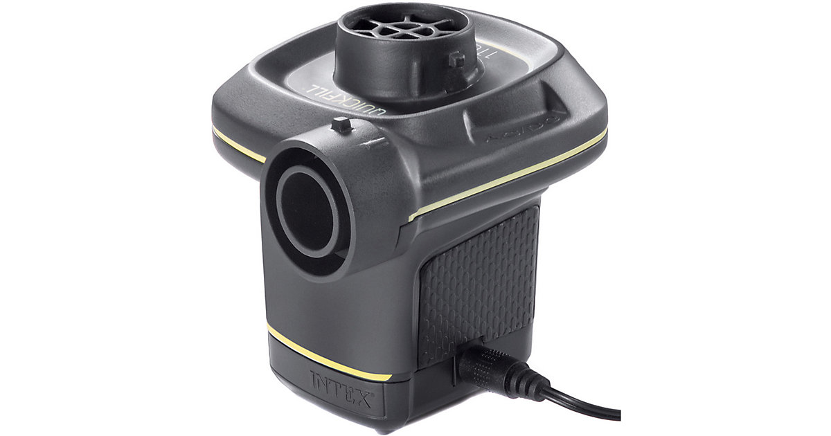 elektrische Pumpe mit 3 Verbindungs-Düsen, Pumpleistung 480 l/min schwarz elektrische Pumpe mit 3 Verbindungs-Düsen, Pumpleistung 480 l/min schwarz von Intex