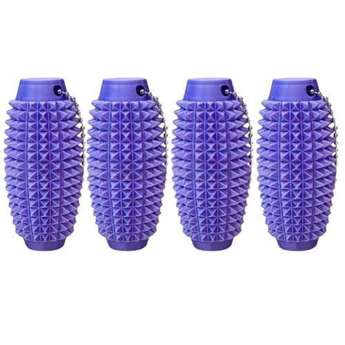 Introti Stim for Autistic Adults Hard Spiky Sensory (Purple) von Introti