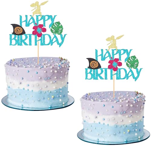 2 Stück Moana Inspiriert Cake Toppers, Vaiana Tortendeko, Glitzer Moana Thema kuchendekoration Plug, Kindergeburtstag Tortendeko für Hawaiianische Thema Party, Kinder Geburtstag Party Deko 2 Stück Moana Inspiriert Cake Toppers, Vaiana Tortendeko, Glitzer Moana Thema kuchendekoration Plug, Kindergeburtstag Tortendeko für Hawaiianische Thema Party, Kinder Geburtstag Party Deko von Invasye