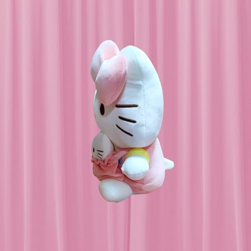 Invasye Hello Kiitty Plush Kuscheltier, 32cm Cat Plüsch Kuscheltiere Spielzeug, Kity Stofftier Plüsch, Plüschtier Katze, Große Katze und Kleines Kätzchen Cartoon Puppe, Geschenk für Kinder Erwachsene Invasye Hello Kiitty Plush Kuscheltier, 32cm Cat Plüsch Kuscheltiere Spielzeug, Kity Stofftier Plüsch, Plüschtier Katze, Große Katze und Kleines Kätzchen Cartoon Puppe, Geschenk für Kinder Erwachsene von Invasye