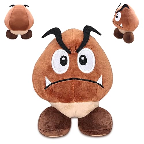 Super Bro Plüsch Kuscheltier, 16cm Plüschfigur Goomba, Anime Cartoon Plüschtiere, Plush Weiches Stofftier, Charakter aus Computerspiel, Geburtstagsgeschenke, Kinder Figur Gestopft Für Jungen Mädchen Super Bro Plüsch Kuscheltier, 16cm Plüschfigur Goomba, Anime Cartoon Plüschtiere, Plush Weiches Stofftier, Charakter aus Computerspiel, Geburtstagsgeschenke, Kinder Figur Gestopft Für Jungen Mädchen von Invasye