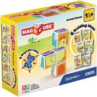 Geomag Magicube Printed Animal Friends + Cards 7 pcs von Invento