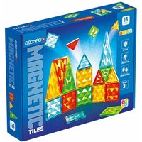 Geomag 507100 - Geomag Magnetic Tiles Gems 16, 2D/3D Konstruktion, Lernspielzeug von Invento Products & Services GmbH