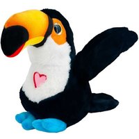Big Happy Yappers Tukan, interaktiver sprechender Plüschvogel Big Happy Yappers Tukan, interaktiver sprechender Plüschvogel von Invento