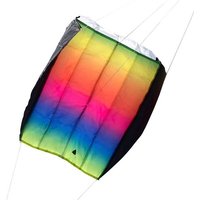 HQ 106718 - Parafoil Easy Rainbow 35 cm, Kinderdrachen Einleiner, ab 5 Jahren von Invento