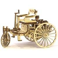 INVENTO 501911 3D Bausatz Wood Trick: First Car (Motorkutsche) von Invento