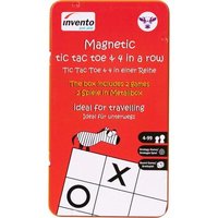 INVENTO 504335 Just Play Magnetspiel Tic Tac Toe & 4 in a Row von Invento