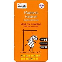 INVENTO 5504325 Just Play Magnetspiel Hangman - Galgenmännchen von Invento