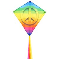 Invento 100044 - HQ Eddy Rainbow Peace Drachen 68 cm von Invento
