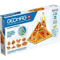 Invento 507041 - Geomag Classic Panels Green Line Recycled 78 pcs, Magnetischer Baukasten, Magnetspielzeuge von Invento