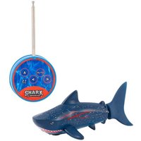 Invento just play 500881 - RC: Mini Shark, Haifisch mit Fernbedienung für Tauchfunktion, bewegliche Schwanzflosse von Invento