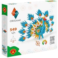 ORIGAMI 3D 501831 - ORIGAMI Pfau, Papierfaltkunst von Invento