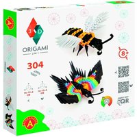 ORIGAMI 3D 501837 - ORIGAMI Biene und Schmetterling, Papierfaltkunst von Invento