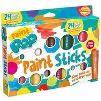 Paint Pop 362202 - Paint Pop: Paint Sticks 24-Pack, klassische Farben, Malstifte, Malset Paint Pop 362202 - Paint Pop: Paint Sticks 24-Pack, klassische Farben, Malstifte, Malset von Invento
