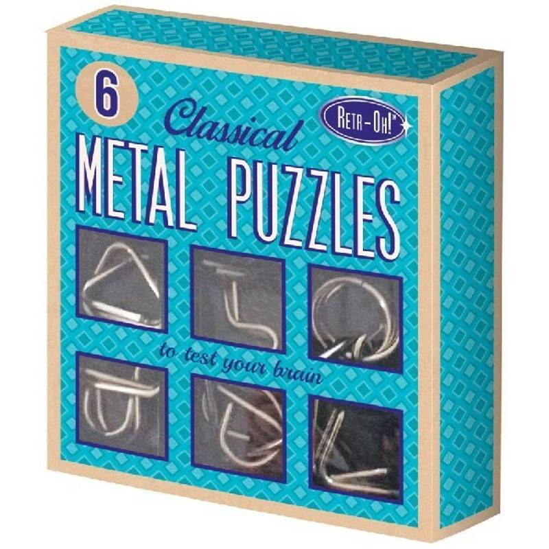 Retr-Oh: 6 Metal Puzzles von Invento