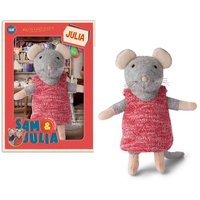 Sam und Julia 300904 - Plüsch-Maus Julia, 12 cm Sam und Julia 300904 - Plüsch-Maus Julia, 12 cm von Invento