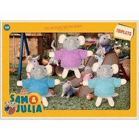 Sam & Julia: Plüsch-Maus: The Triplets (Drillinge) von Invento