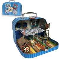 Sam und Julia 300988 - Mäusehaus To Go, Opa Seemanns Kajüte, Spielset von Invento