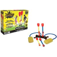 Stomp Rocket 365016 - Stomp Rocket Dueling, Raketen-Wettkampf mit Doppelstartrampe und 4 Raketen Stomp Rocket 365016 - Stomp Rocket Dueling, Raketen-Wettkampf mit Doppelstartrampe und 4 Raketen von Invento