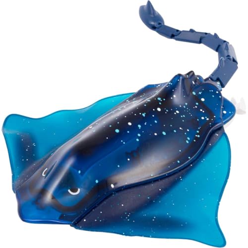 invento just play - RC Manta Rochen, Roboterfisch, Wasserspiele Badewanne Rochen mit Fernsteuerung 2-Kanal 2.4 GHz, Pool, Schwimm Boot ferngesteuert für Kinder, Spielzeug ab 8 Jahre von Invento