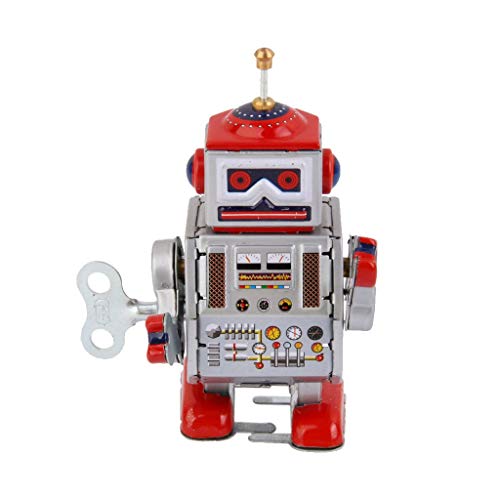 Inzopo Aufziehroboter MS406 Metalldose Spielzeug für Erwachsene von Inzopo