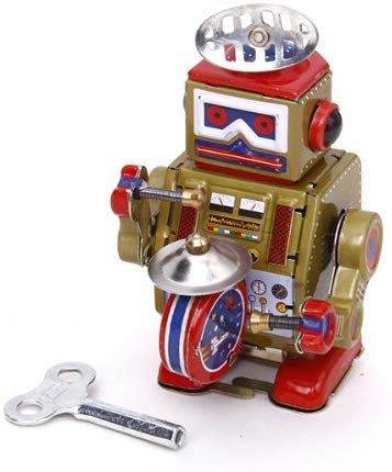 Inzopo Drummer Roboter Aufzieh-Mini-Spielzeug Sammlerstück Geschenk Inzopo Drummer Roboter Aufzieh-Mini-Spielzeug Sammlerstück Geschenk von Inzopo