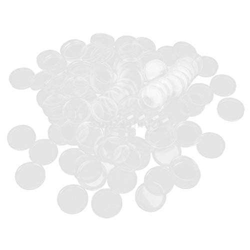 Inzopo Münzkapseln, 21 mm, transparent, 400 Stück Inzopo Münzkapseln, 21 mm, transparent, 400 Stück von Inzopo