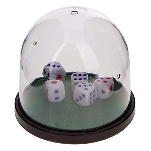 Inzopo Würfelroller-Cup-Kuppeln von Hand schütteln Würfel-Cup Shaker für Party Guess Spiel Spiel Inzopo Würfelroller-Cup-Kuppeln von Hand schütteln Würfel-Cup Shaker für Party Guess Spiel Spiel von Inzopo