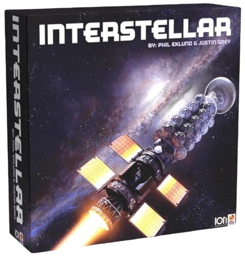 Ion Game Design Interstellar | Science-Fiction-Brettspiel für Strategie | 1-6 Spieler, ab 14 Jahren von Ion Game Design
