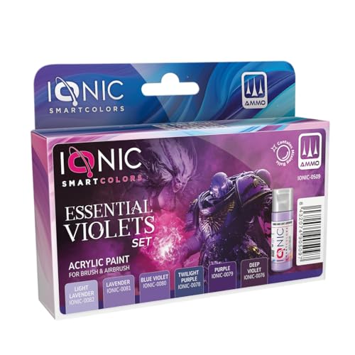 Ionic Ionic Essential Veilchen-Set, die ultimative Veilchen-Palette für alle Miniaturisten! Ionic Ionic Essential Veilchen-Set, die ultimative Veilchen-Palette für alle Miniaturisten! von Ionic