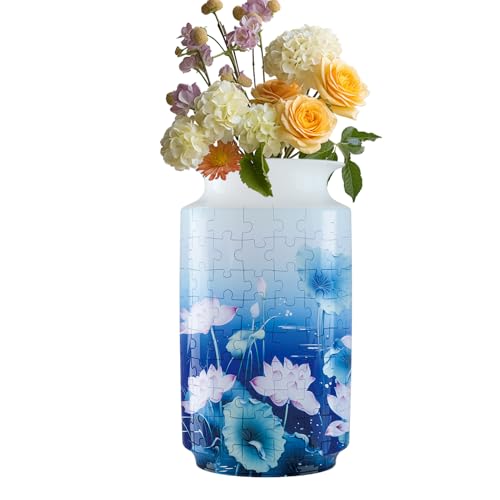 3D Jigsaw Puzzle Vase, dekoratives Modell-Set, Challenging Craft Activity, Interlocking Design Langlebiges Material, elegant, Home Decor Christmas Mothers Day Present, 4,53 x 8,07 Zoll 3D Jigsaw Puzzle Vase, dekoratives Modell-Set, Challenging Craft Activity, Interlocking Design Langlebiges Material, elegant, Home Decor Christmas Mothers Day Present, 4,53 x 8,07 Zoll von Iouyjiu