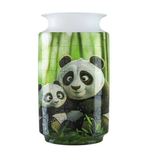 3D Jigsaw Puzzle Vase, dekoratives Modell-Set, Challenging Craft Activity, Interlocking Design Langlebiges Material, elegant, Home Decor Christmas Mothers Day Present, 4,53 x 8,07 Zoll 3D Jigsaw Puzzle Vase, dekoratives Modell-Set, Challenging Craft Activity, Interlocking Design Langlebiges Material, elegant, Home Decor Christmas Mothers Day Present, 4,53 x 8,07 Zoll von Iouyjiu