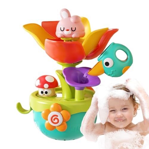 Bath Toys, Flower Blooming Water Game, Educational Interactive Bath Toys for 1-3 Year Olds, Fun Birthday Christmas Easter Shower Time Activities, 7.87x7.48x4.72 Inches Bath Toys, Flower Blooming Water Game, Educational Interactive Bath Toys for 1-3 Year Olds, Fun Birthday Christmas Easter Shower Time Activities, 7.87x7.48x4.72 Inches von Iouyjiu